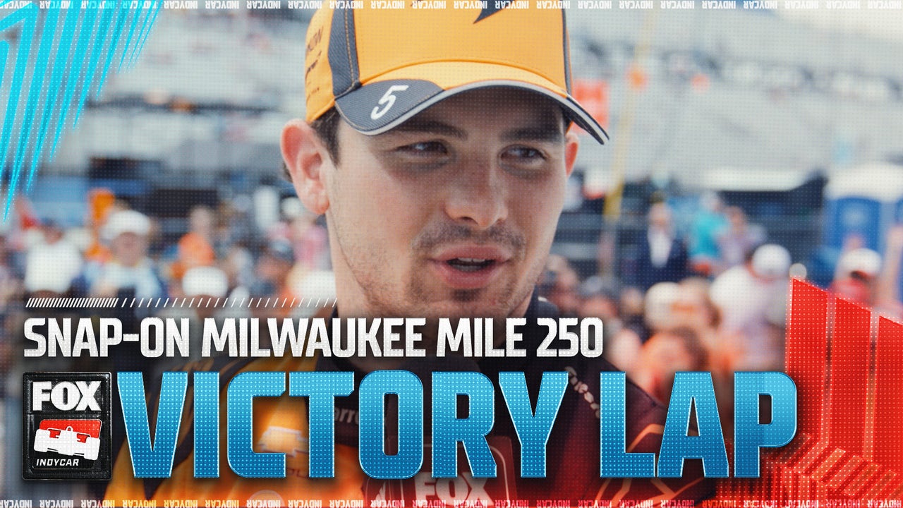 'I was determined' 😤 Pato O'Ward after winning Race 2 at the Milwaukee Mile 🏆