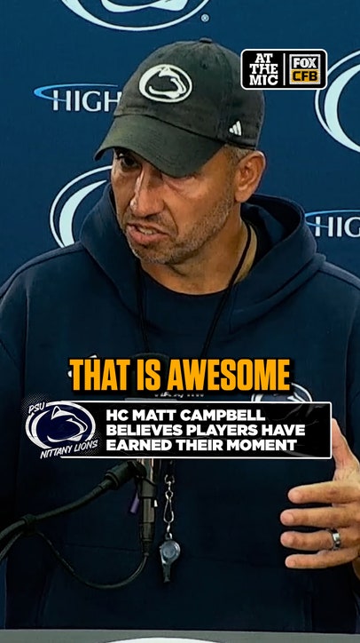 Matt Campbell shares his excitement for the future of Penn State football 🦁
