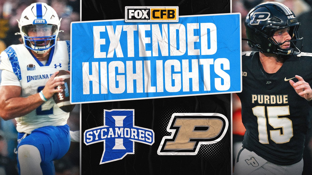 Indiana State Sycamores vs Purdue Boilermakers Highlights 🏈 FOX College Football