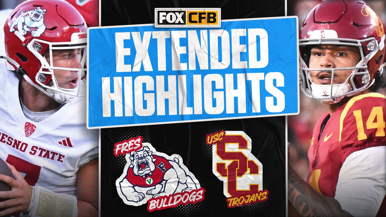 Fresno State Bulldogs vs No. 14 USC Trojans Highlights 🏈 FOX College Football