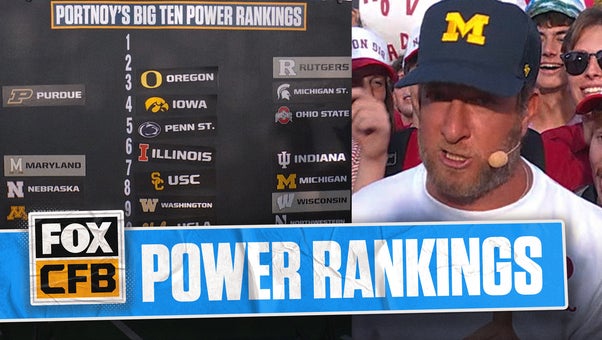 Dave Portnoy Unveils Big Ten Power Rankings 👀 Big Noon Kickoff