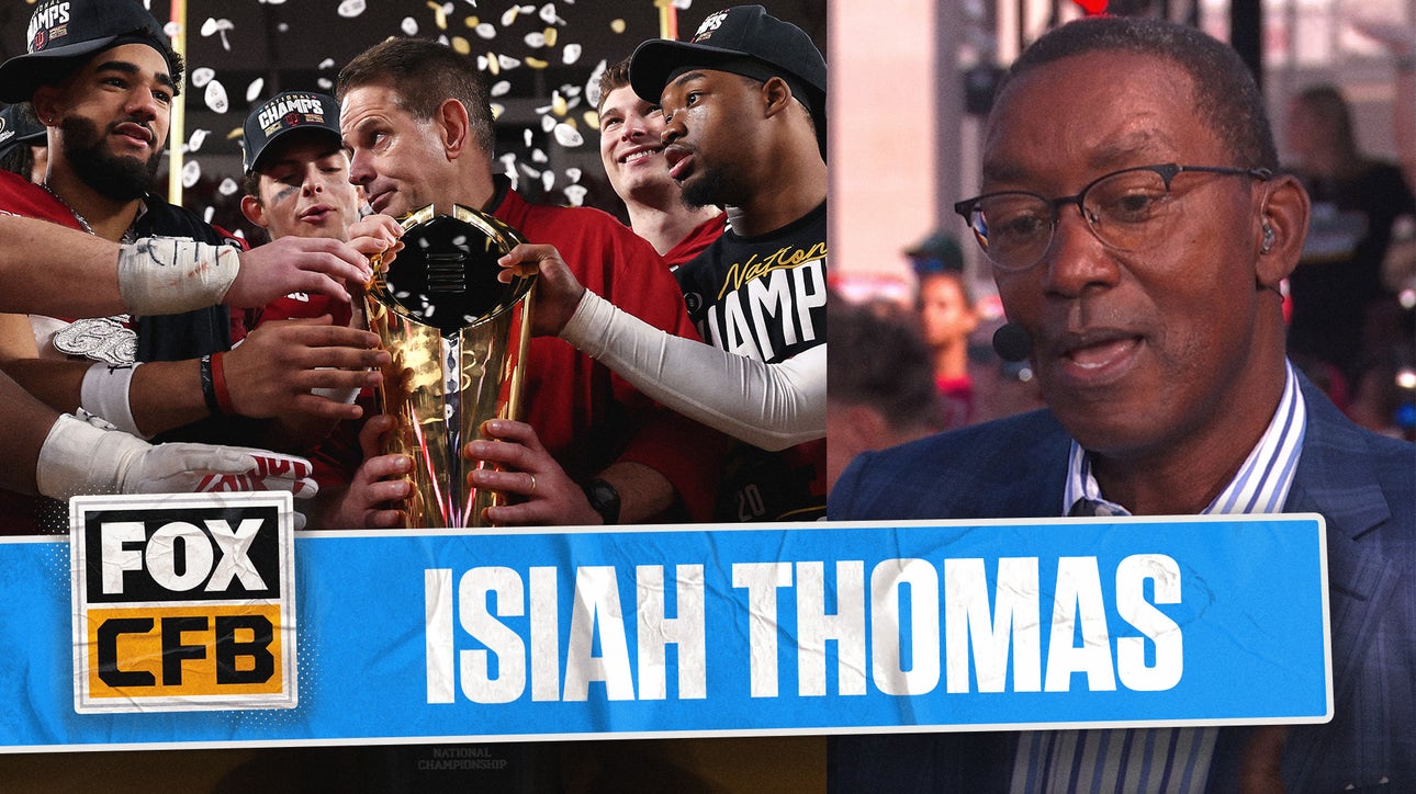 Basketball HOFer Isiah Thomas shares keys to Indiana going back-to-back 🏆 Big Noon Kickoff