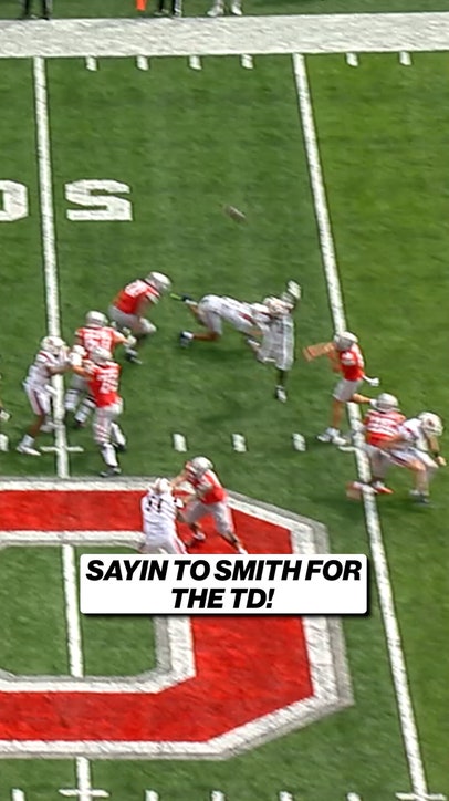 Didn't take long for Jeremiah Smith to get his 1st TD of the season 😂