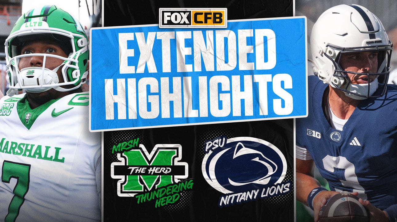 Marshall Thundering Herd vs No. 18 Penn State Nittany Lions Highlights 🏈 FOX College Football