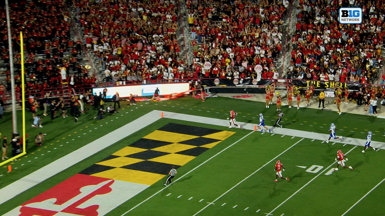Dejuan Williams runs for 94-yard TD, giving Maryland lead over Hampton