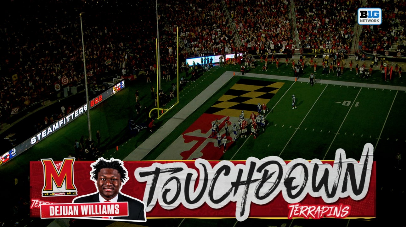 Dejuan Williams runs for 8-yard TD, extending Maryland's lead over Hampton