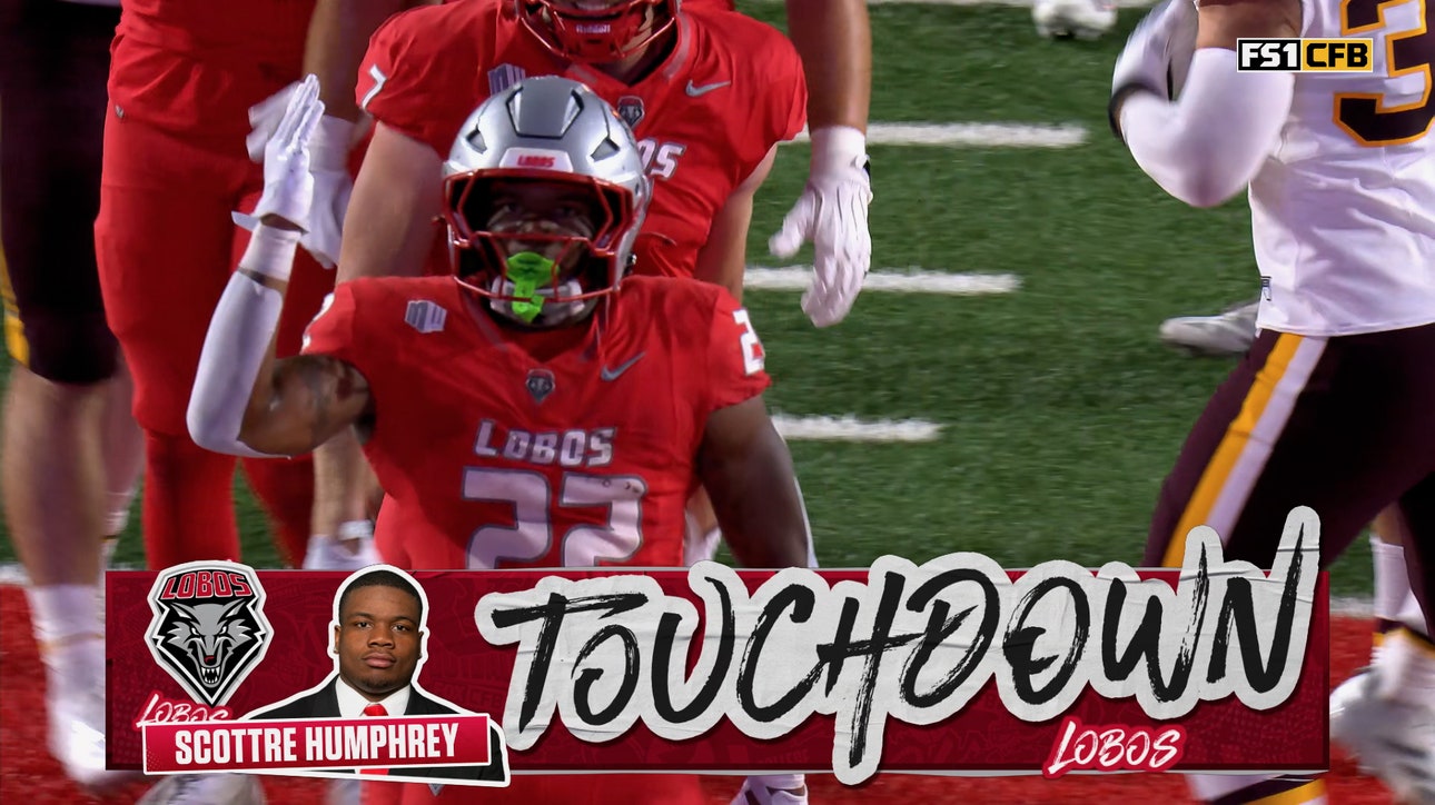 Scottre Humphrey runs for 7-yard TD, giving New Mexico lead over Central Michigan