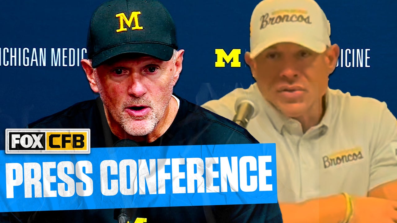 Postgame Press Conference: Michigan and Western Michigan speak after Week 1 Matchup