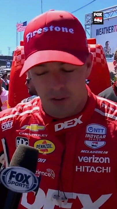 ‘Dad's coming home with the trophy, baby!’ Scott McLaughlin celebrates his 1st win as a father