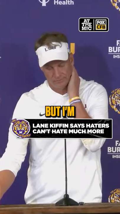 LSU HC Lane Kiffin TV interview comments following the win over Clemson 🍿