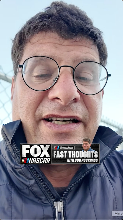 "Christopher Bell got his first win, will Kyle Larson or William Byron get one before the season ends?" Fast Thoughts with Bob Pockrass