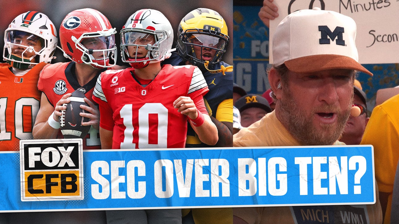 Does SEC have early edge over Big Ten? 👀 Dave Portnoy DISAGREES | Big Noon Kickoff 