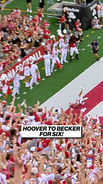 The Hoosiers strike first as Charlie Becker finds six in the end zone!
