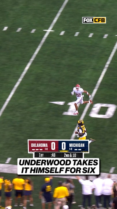 Bryce Underwood to the endzone for a Michigan TD! 🔥