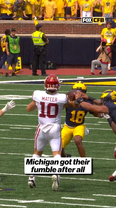 Michigan didn't come up with the first, but got the second 💪