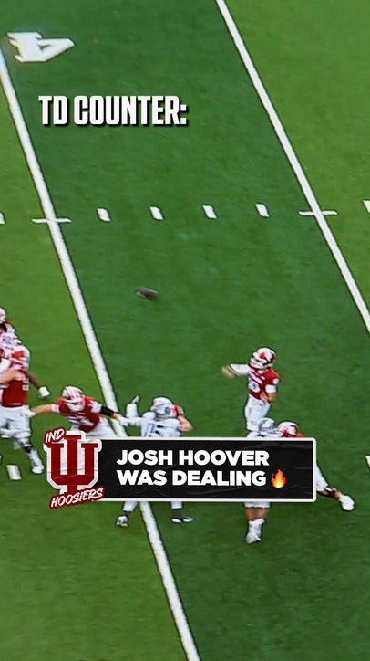 Josh Hoover continued to COOK in his second start for Indiana 👨‍🍳