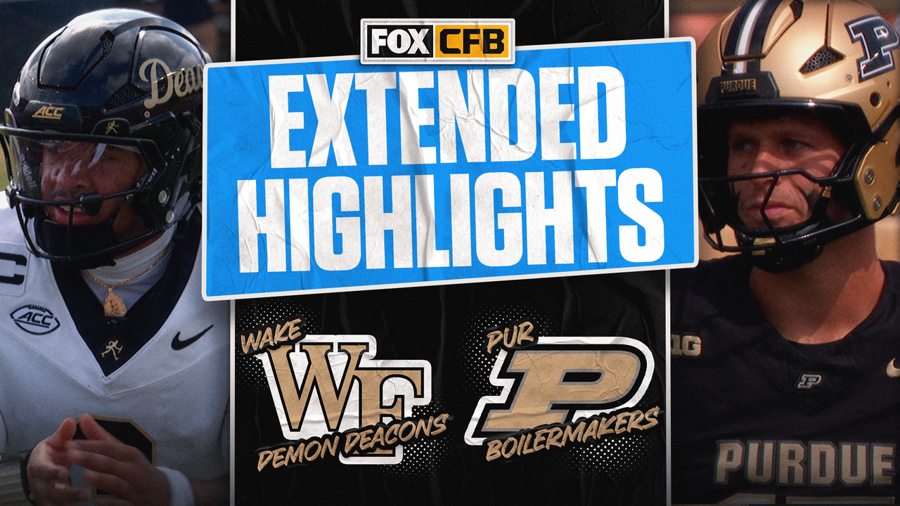 Wake Forest Demon Deacons vs Purdue Boilermakers Highlights 🏈 FOX College Football