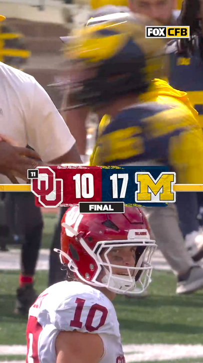 MICHIGAN UPSETS NO. 11 OKLAHOMA