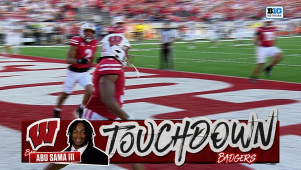Abu Sama III scores 72-yard TD, giving Wisconsin lead over Western Illinois
