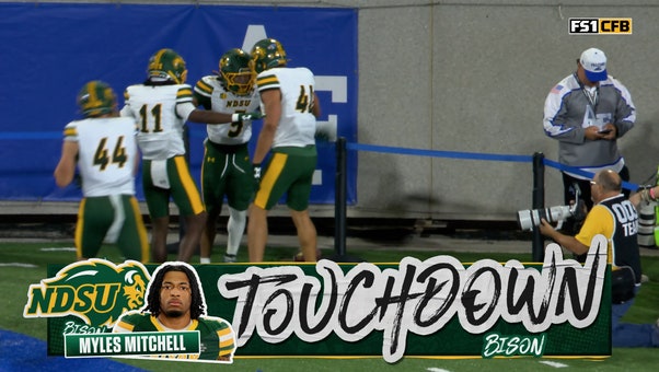 Myles Mitchell scores 31-yard TD, giving North Dakota State lead against Air Force