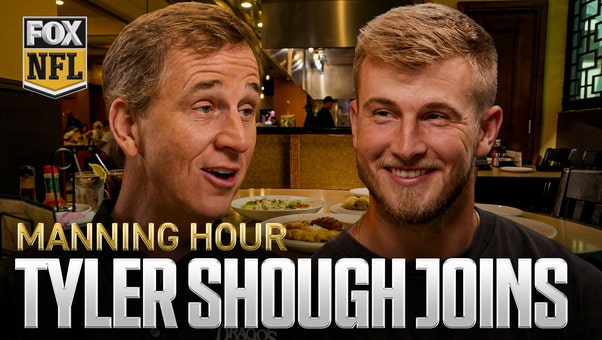 Saints' Tyler Shough & Cooper Manning talk with Drew Brees & "Shuck" Oysters | NFL Kickoff