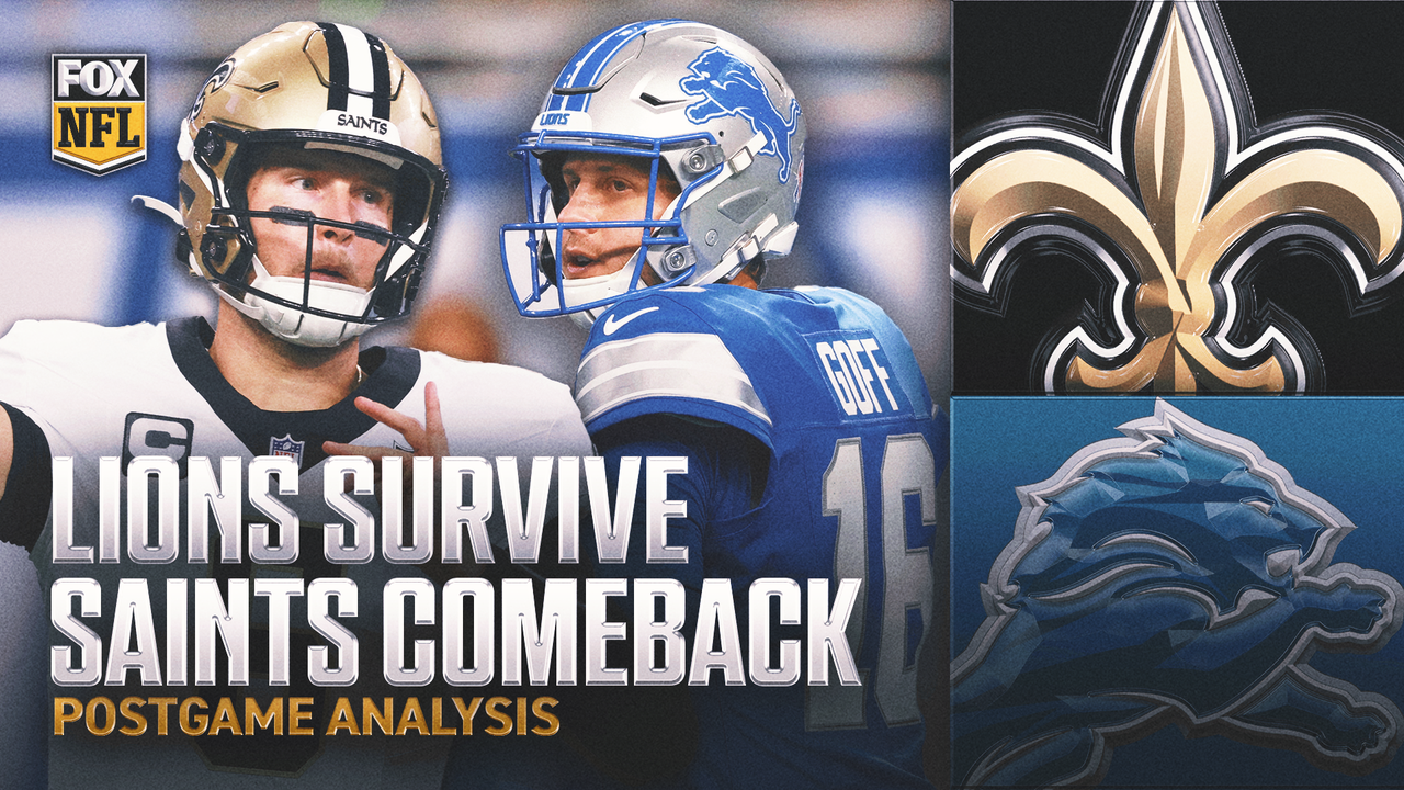 'Jahmyr Gibbs Is as Good as Advertised' as Lions Fend Off Saints in OT Thriller 🏈 NFL on FOX