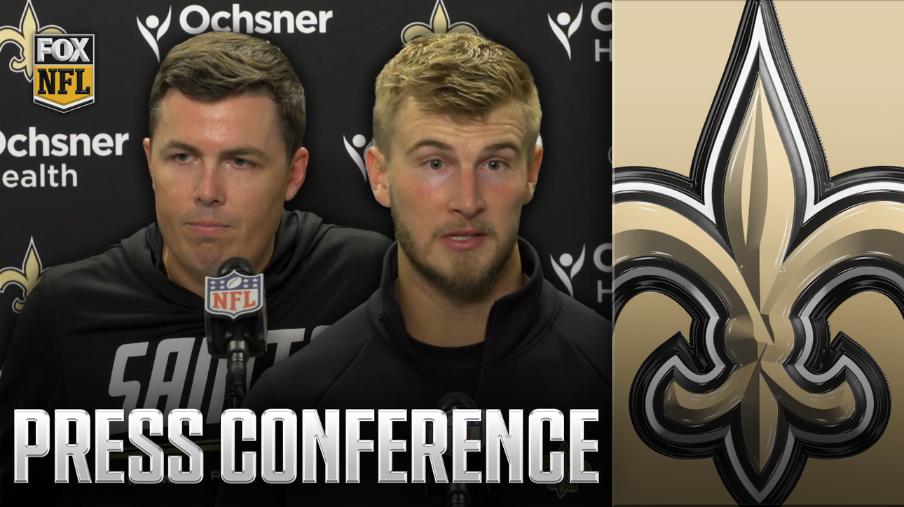 Postgame Press Conference: Saints’ Tyler Shough & HC Kellen Moore on Week 1 Loss to Lions