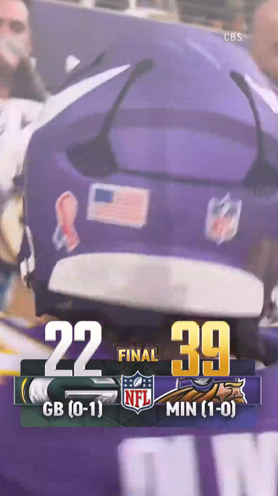 The Vikings start the season with a W over the Packers