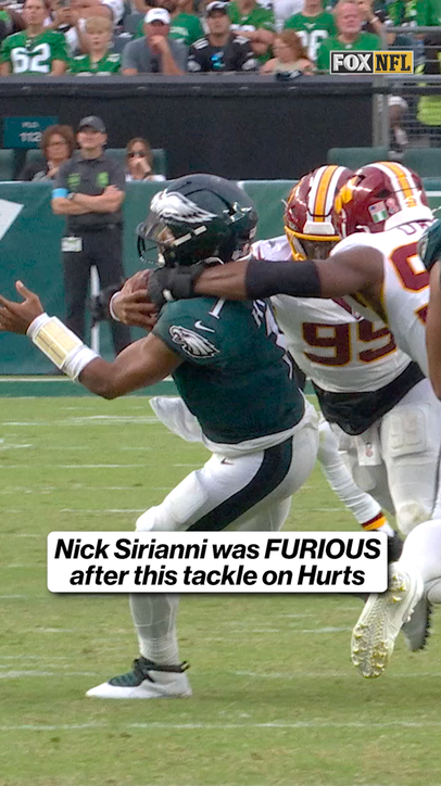NICK WAS NOT A FAN OF THIS HIT ON HURTS 😬👀