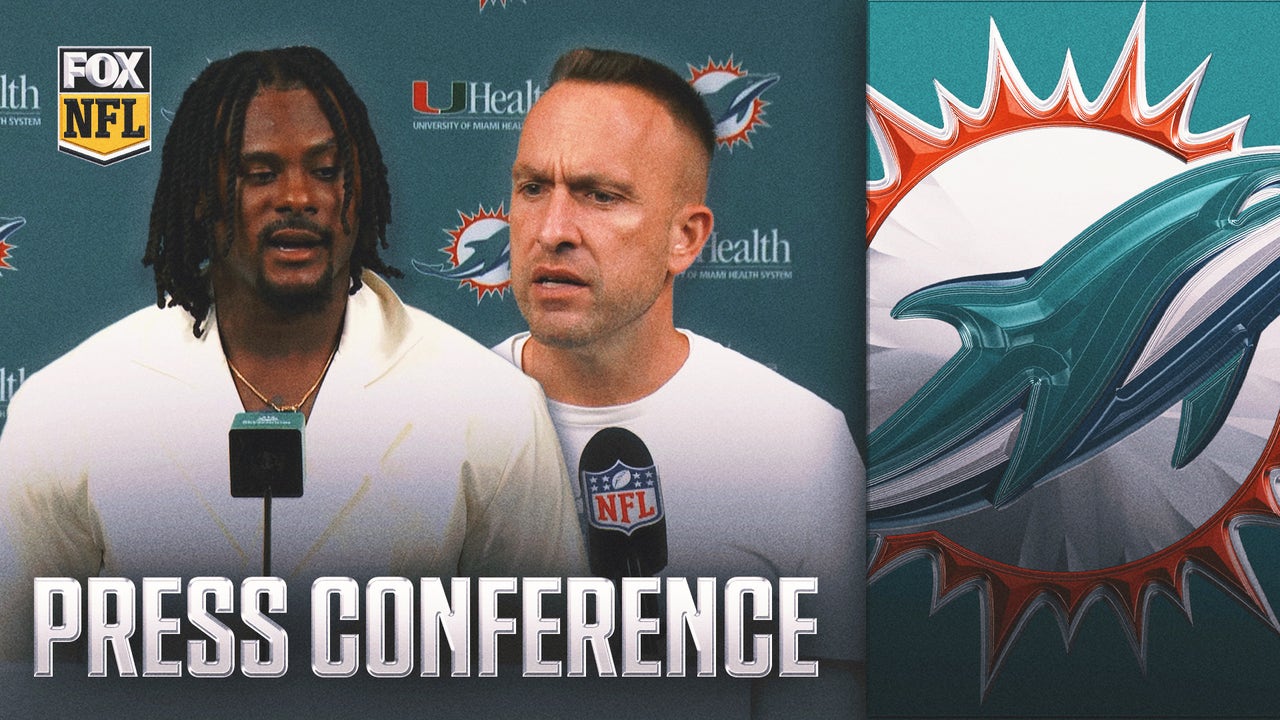 Postgame Press Conference: Dolphins’ Malik Willis & HC Jeff Hafley on Week 1 Loss to Raiders