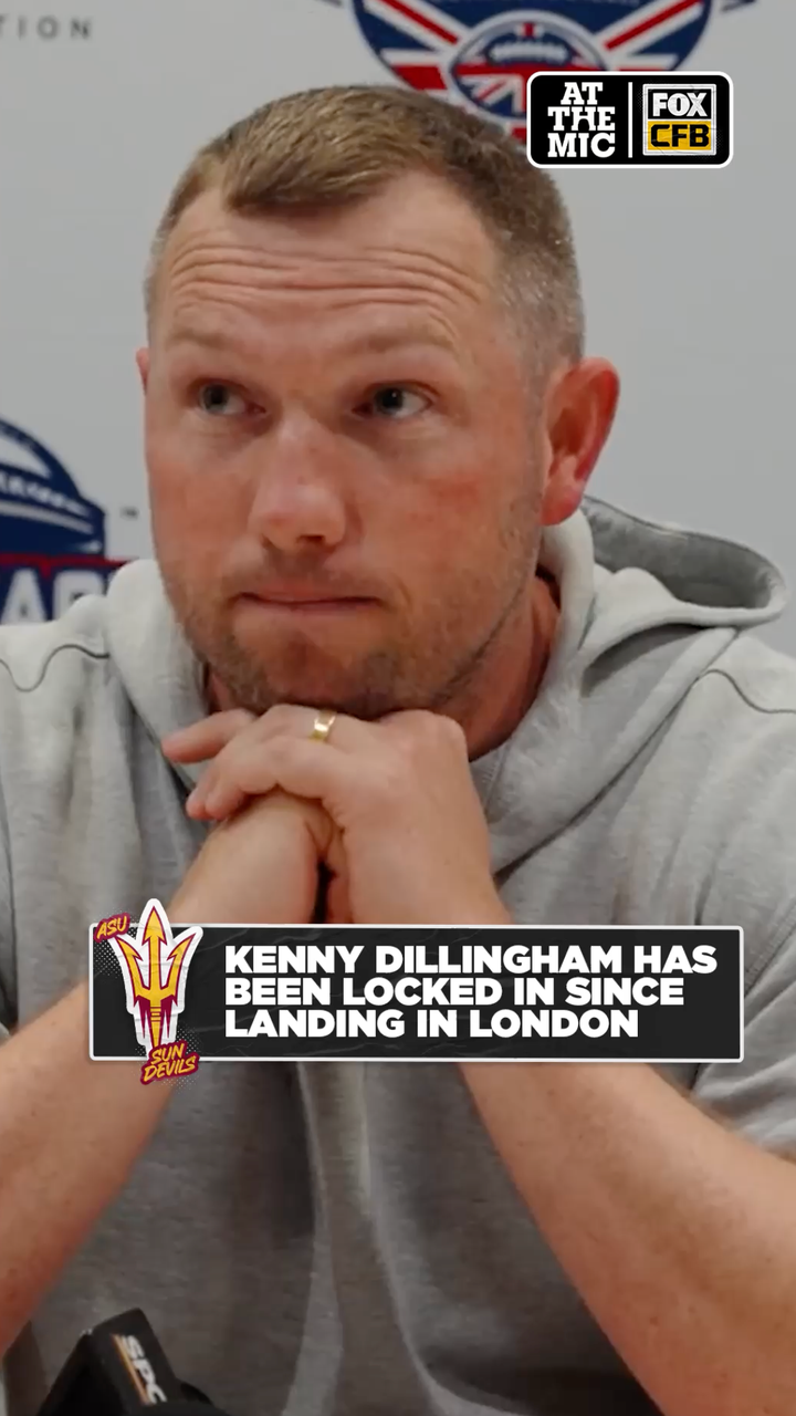 Kenny Dillingham is in London for ASU’s matchup with Kansas, but sightseeing definitely isn’t on his itinerary