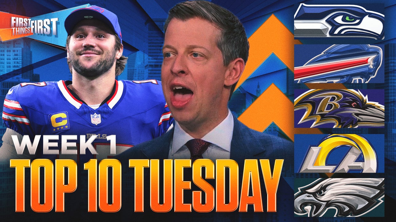 Who made the BIGGEST jump in Danny’s Top 10 after Week 1? | FTF