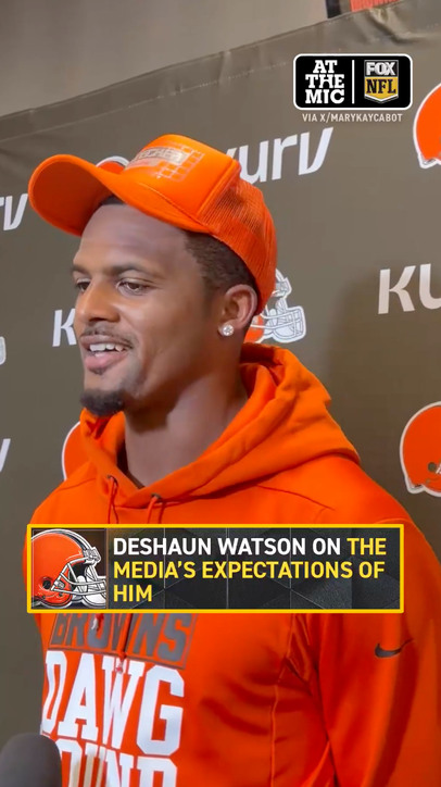 Deshaun Watson on building fan goodwill ahead of Browns' Week 3 home opener