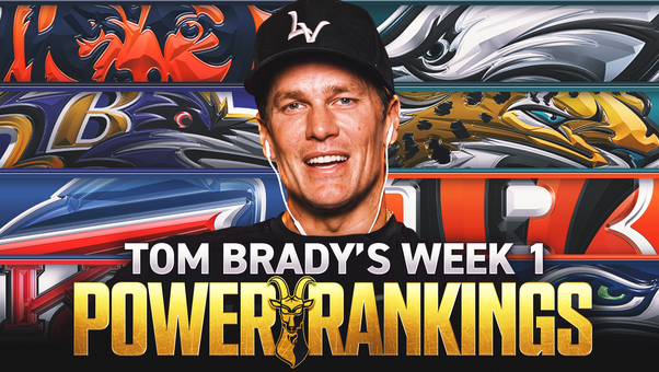 Tom Brady's Week 1 NFL Power Rankings 🚨
