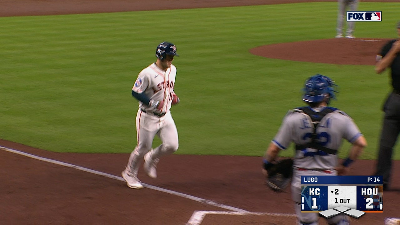Daulton Varsho hits HR, giving Astros lead over Royals 
