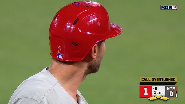 Bryce Harper hits go-ahead infield single, giving Phillies lead over Mets