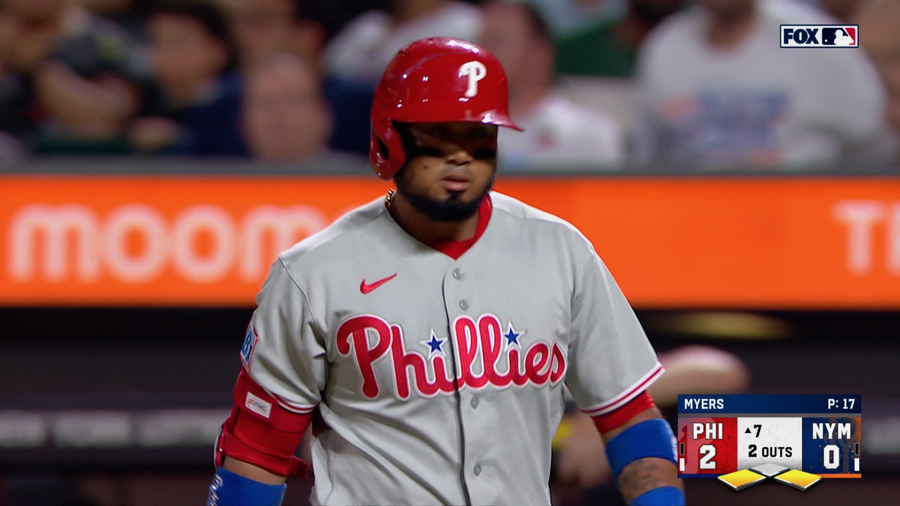 Luis Arráez hits sac fly, extends Phillies' lead over Mets