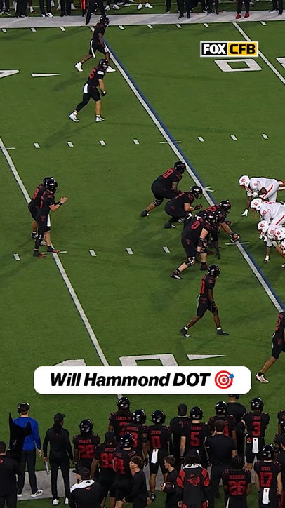 Will Hammond comes in at QB for Tommy Castellanos and DELIVERS for Texas Tech