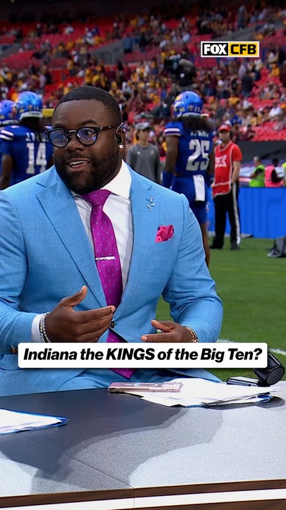 Safe to say, Mark Ingram is going to roll with the HOO HOO HOO HOOSIERS 🗣️