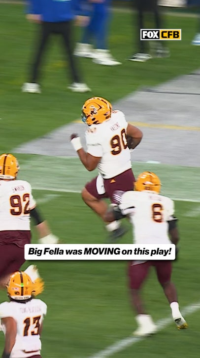 WE ALMOST GOT A 76-YARD BIG MAN TD 😱