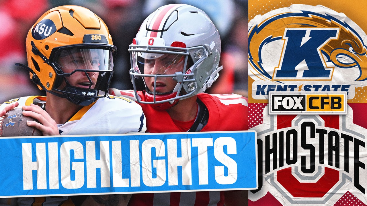 Kent State Golden Flashes vs No. 6 Ohio State Buckeyes Highlights 🏈 FOX College Football