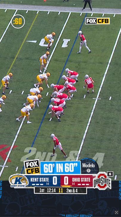 Kent State Golden Flashes vs No. 6 Ohio State Buckeyes Quick Highlights 🏈 CFB on FOX