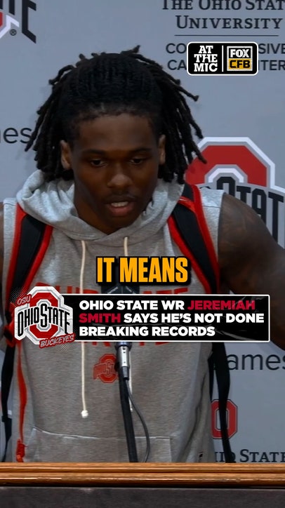 Jeremiah Smith spoke candidly about the records he has his eyes set on