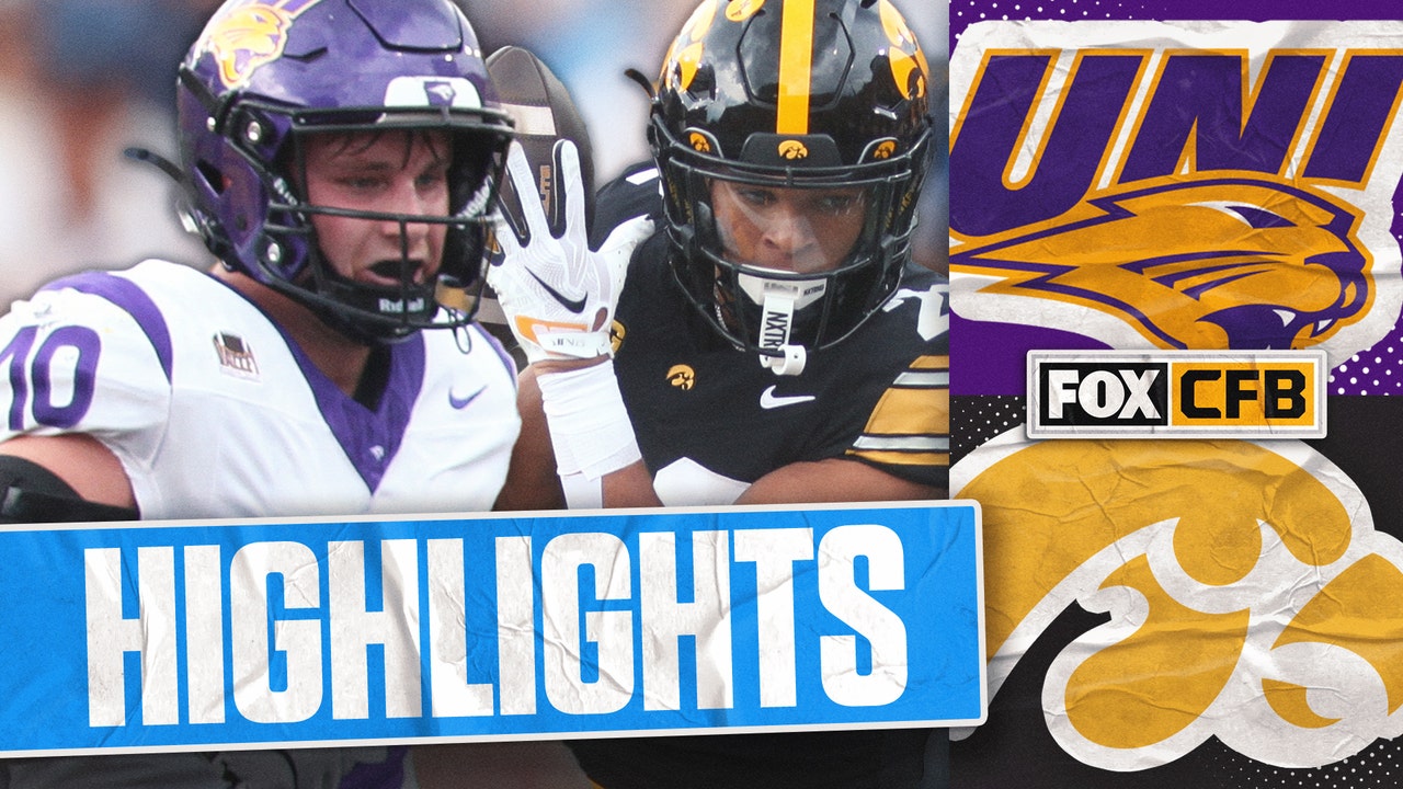 Northern Iowa Panthers vs No. 18 Iowa Hawkeyes Highlights 🏈 FOX College Football