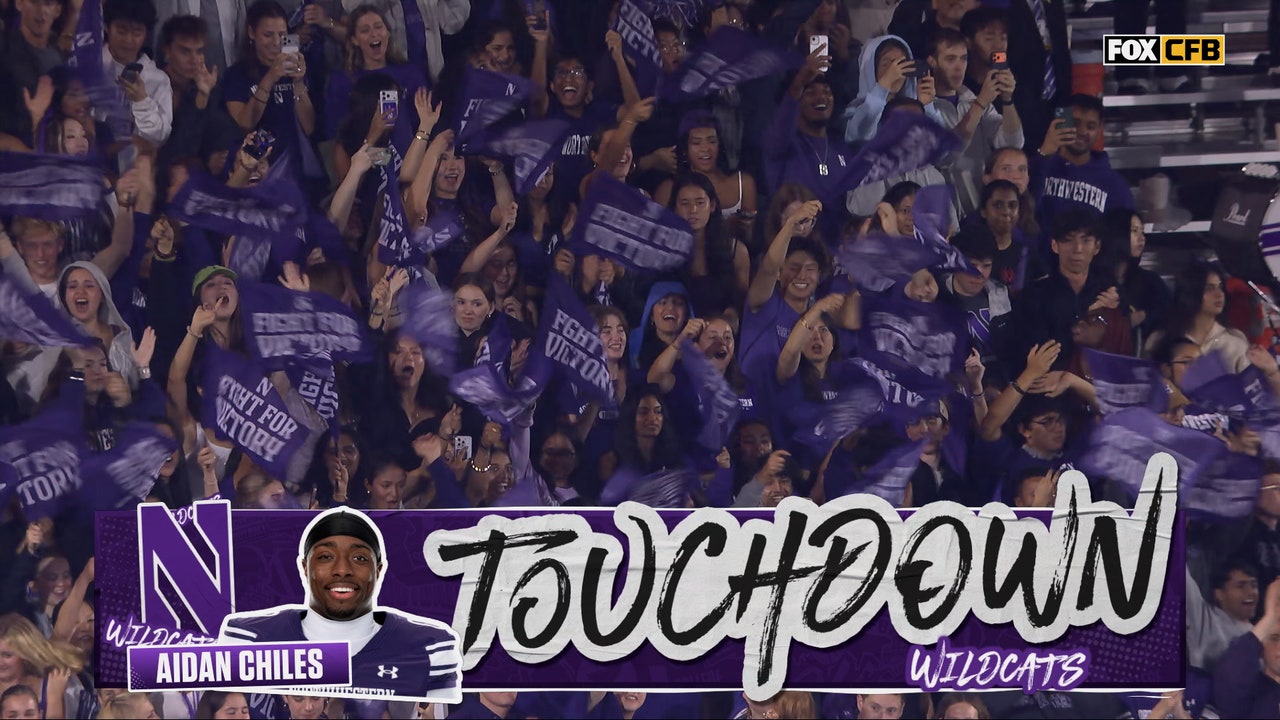 Aidan Chiles runs for 1-yard TD, giving Northwestern lead over Colorado