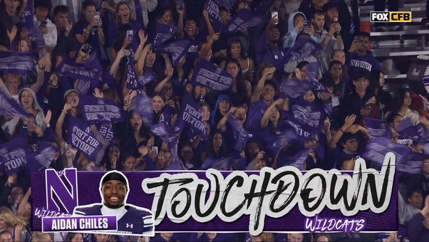 Aidan Chiles runs for 1-yard TD, giving Northwestern lead over Colorado