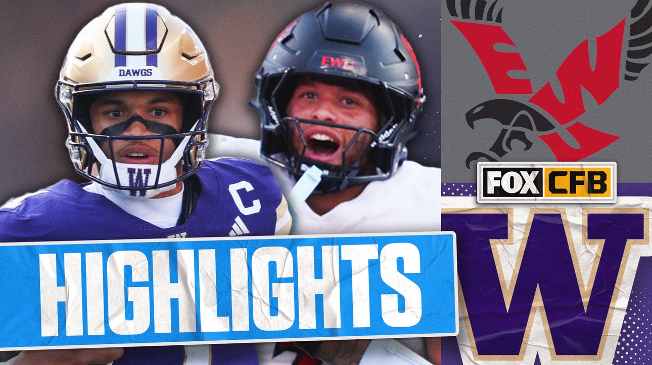 Eastern Washington Eagles vs Washington Huskies Highlights 🏈 FOX College Football