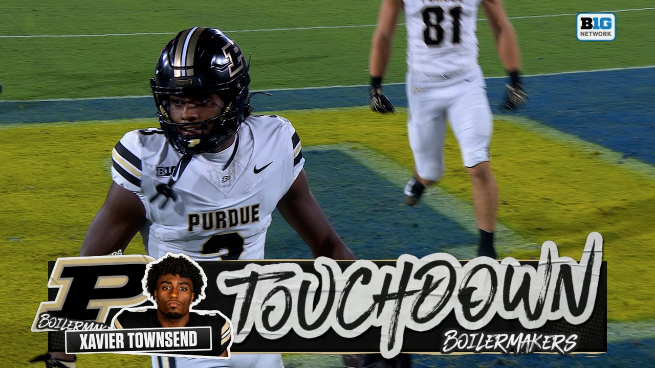 Purdue's Ryan Browne finds Xavier Townsend for 75-yard TD, tying up game against UCLA