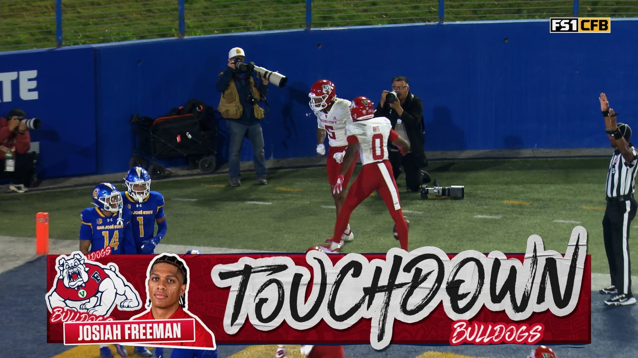 Jayden Mandal connects with Josiah Freeman for 18-yard TD, extending Fresno State’s lead over San Jose State