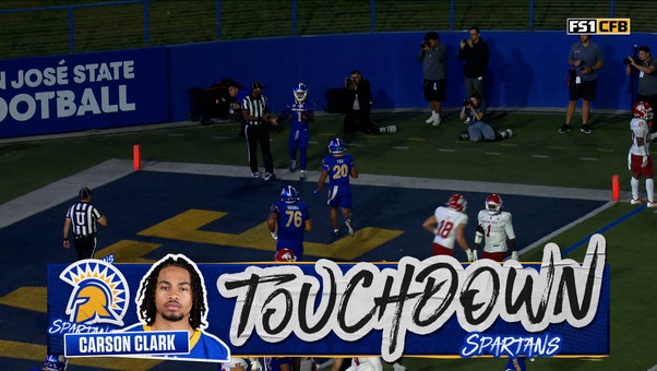 Luke Weaver finds Carson Clark for TD, trimming San Jose State’s deficit against Fresno State